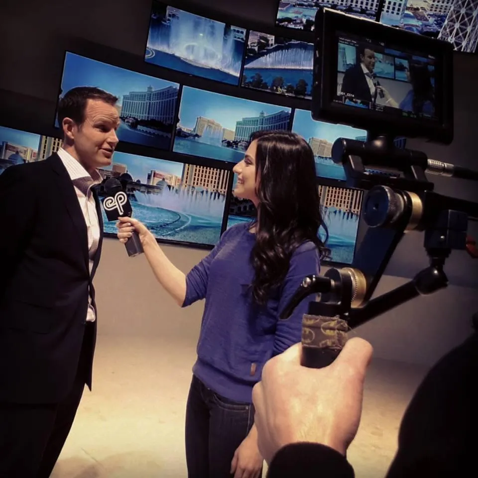 Samsung CES — filming UHD content