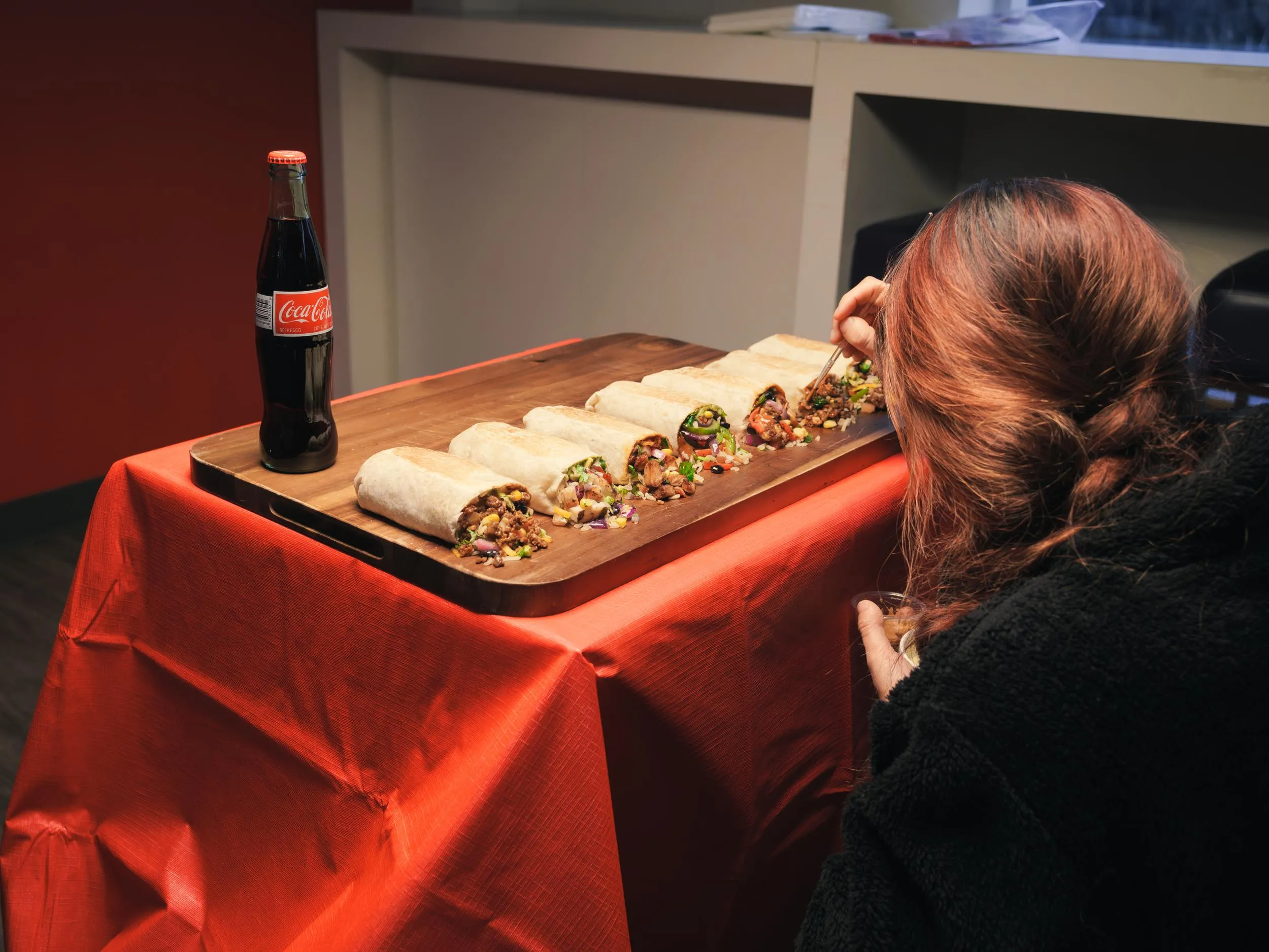 Quesada food styling — probe lens shoot